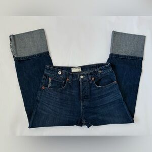 We The Free Slade Slim Selvedge Dark Blue Jeans